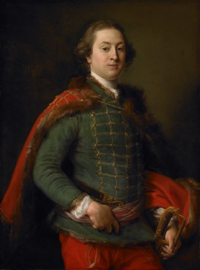 Retrato de John Woodyeare, 1750 de Pompeo Girolamo Batoni